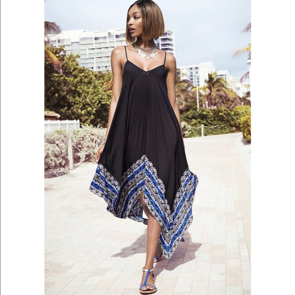 Express Trapeze Handkerchief Dress